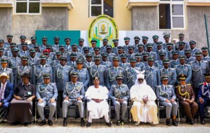 Customs College Graduates 100 Officers