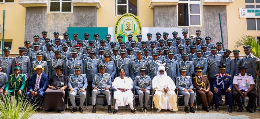 Customs College Graduates 100 Officers