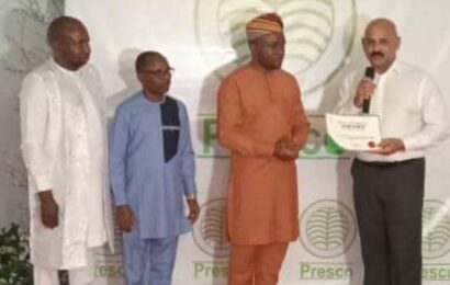 Presco Lauds 2024 Staff’s Performance, Explains 2025 Agenda