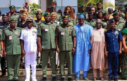 Nigeria Army Decorates 35 Senior Officers With New Ranks