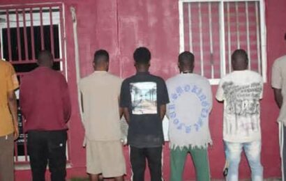 EFCC Arrests Internet Fraudsters In Benin City