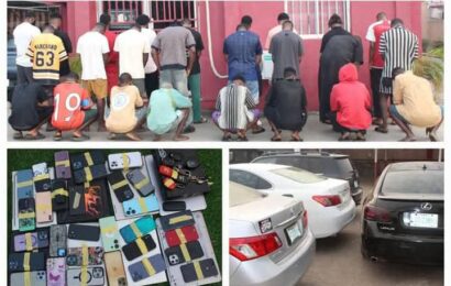 EFCC Arrests More Suspected Internet Fraudsters In Benin