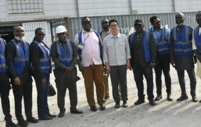 NCDMB Boss Visits Samsung, Africoat