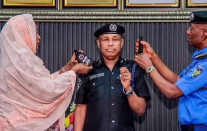 IGP Decorates Three Newly Promoted AIGs, 16 Commissioners