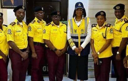 LASTMA Decorates Permanent Secretary As Traffic Mayor