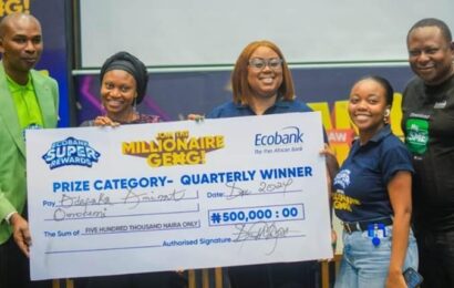 Ecobank Super Reward Promo Winners Get N42m