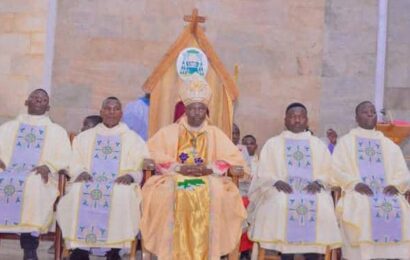 Yola Catholic Diocese Ordains Four Priest