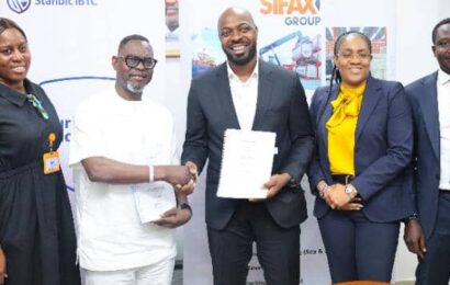 Stanbic IBTC Infrastructure Fund Partners SIFAX Group On Ijora Terminal Development