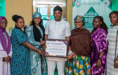 NADDC Boss, Osanipin Bags Leadership Award