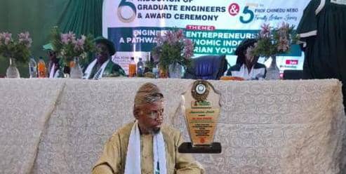 Motoring Worlds Founder, Owoeye, Honoured At FUOYE, Makes Case For Engineering Entrepreneurship