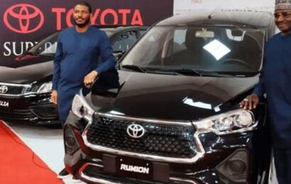 Exclusive Toyota Motor Show Holds In Lagos