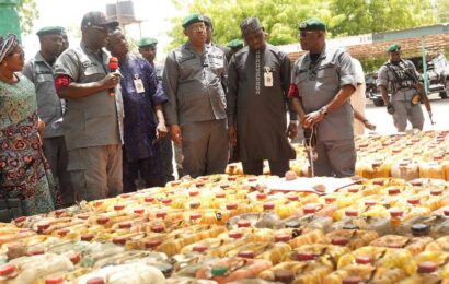 Customs Impounds 49, 000 Litres of PMS