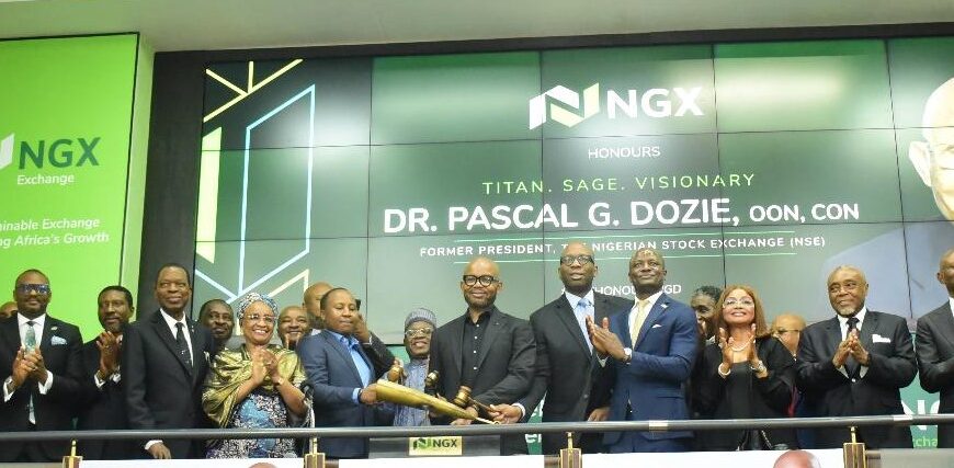 NGX Group, Market Stakeholders Honour Pascal Dozie