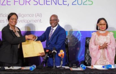 2025 Nigeria Prize For Science Gets 112 Entries