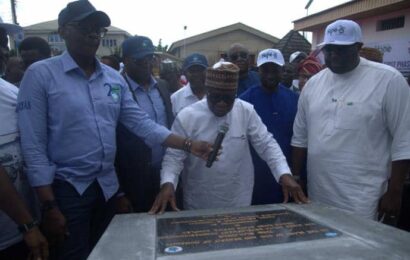 Minister Unveils NDDC Projects In Cross River